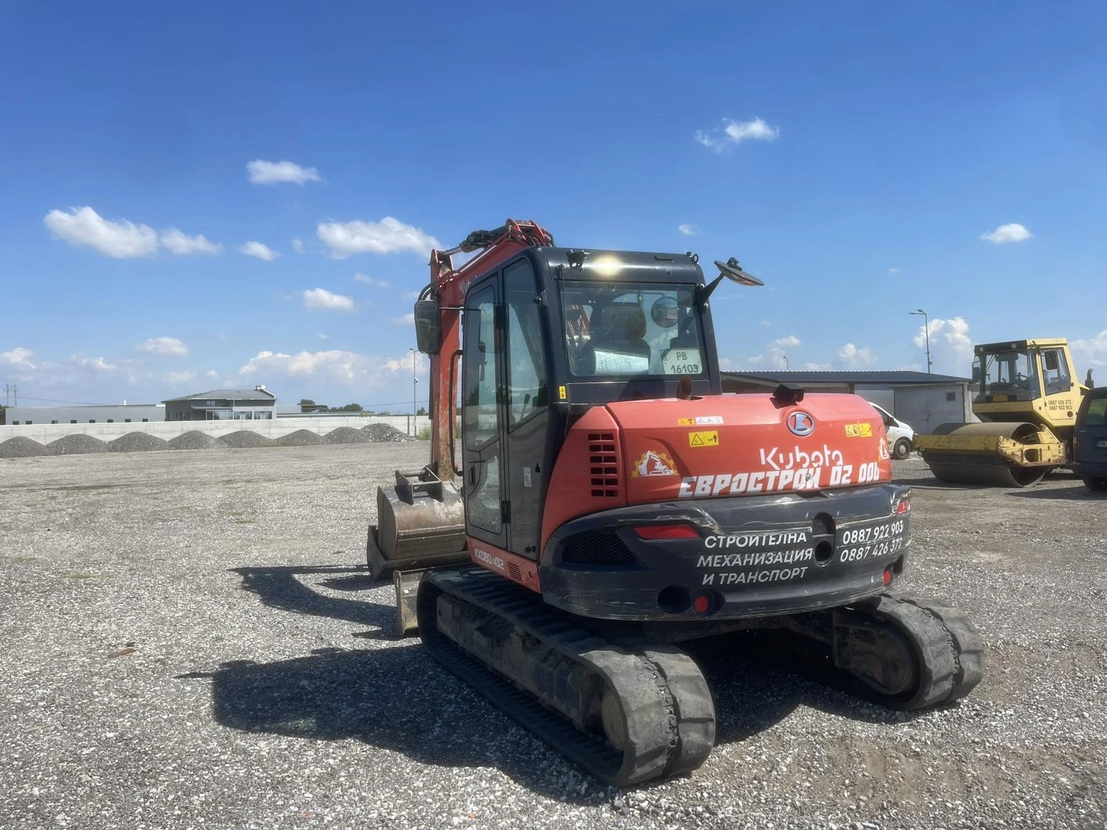 Багер Kubota kx-080/4, снимка 3 - Индустриална техника - 55546474