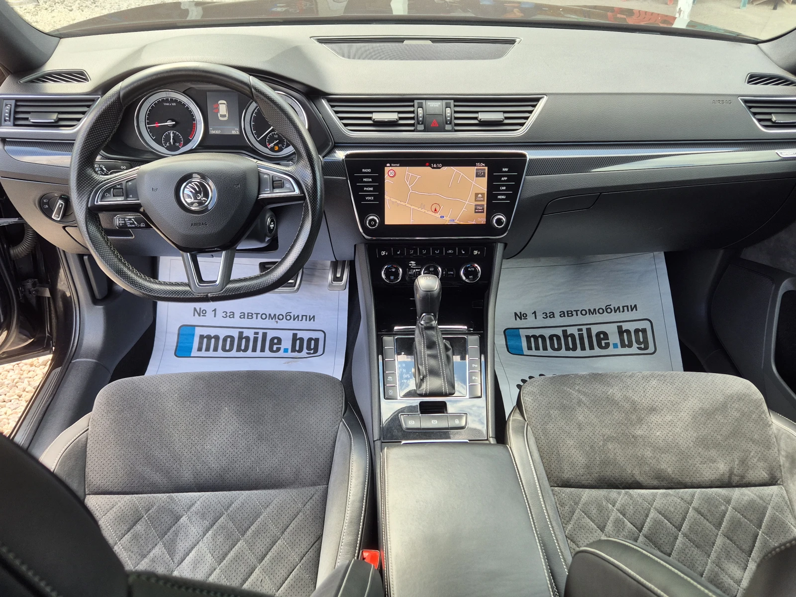 Skoda Superb 2.0* 150ps* DSG* SPORT LINE* DISTRONIC*  | Mobile.bg � ����������� 11