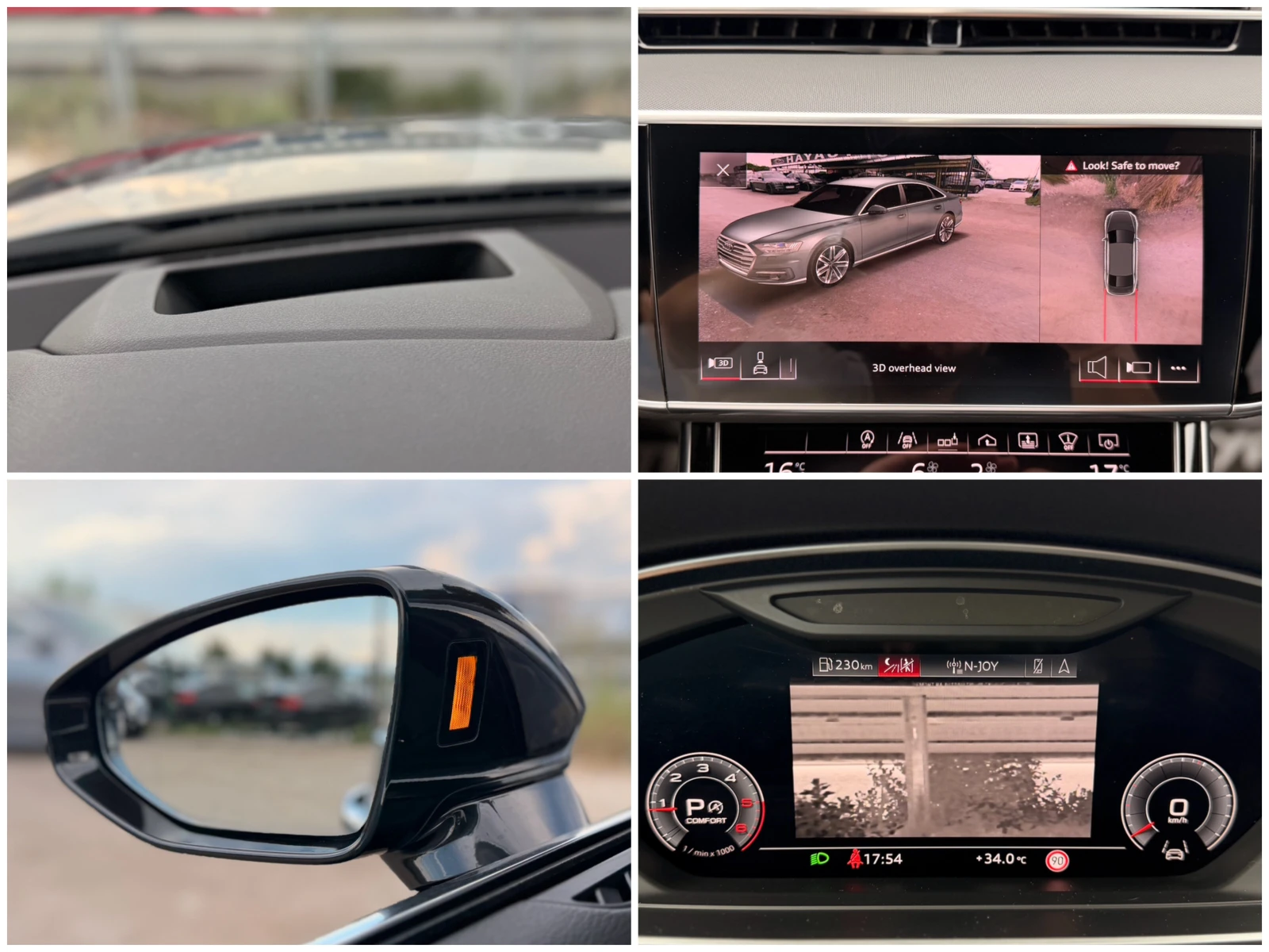 Audi A8 50TDI= QUATTRO= EXCLUSIVE= 3xTV= S-LINE= 360* CAME, снимка 15 - Автомобили и джипове - 55316180