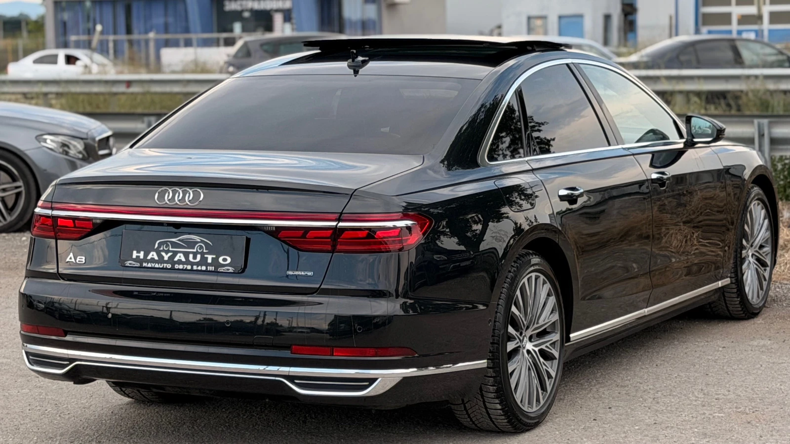 Audi A8 50TDI= QUATTRO= EXCLUSIVE= 3xTV= S-LINE= 360* CAME, снимка 4 - Автомобили и джипове - 55316180