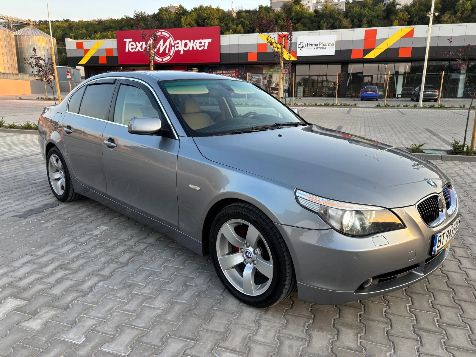 BMW 525 M57, Автомат, кожа, нави, снимка 3 - Автомобили и джипове - 55772573