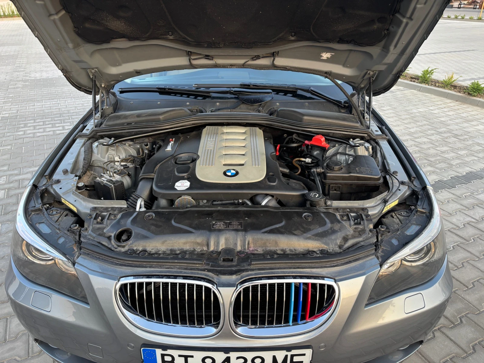 BMW 525 M57, Автомат, кожа, нави, снимка 9 - Автомобили и джипове - 55772573