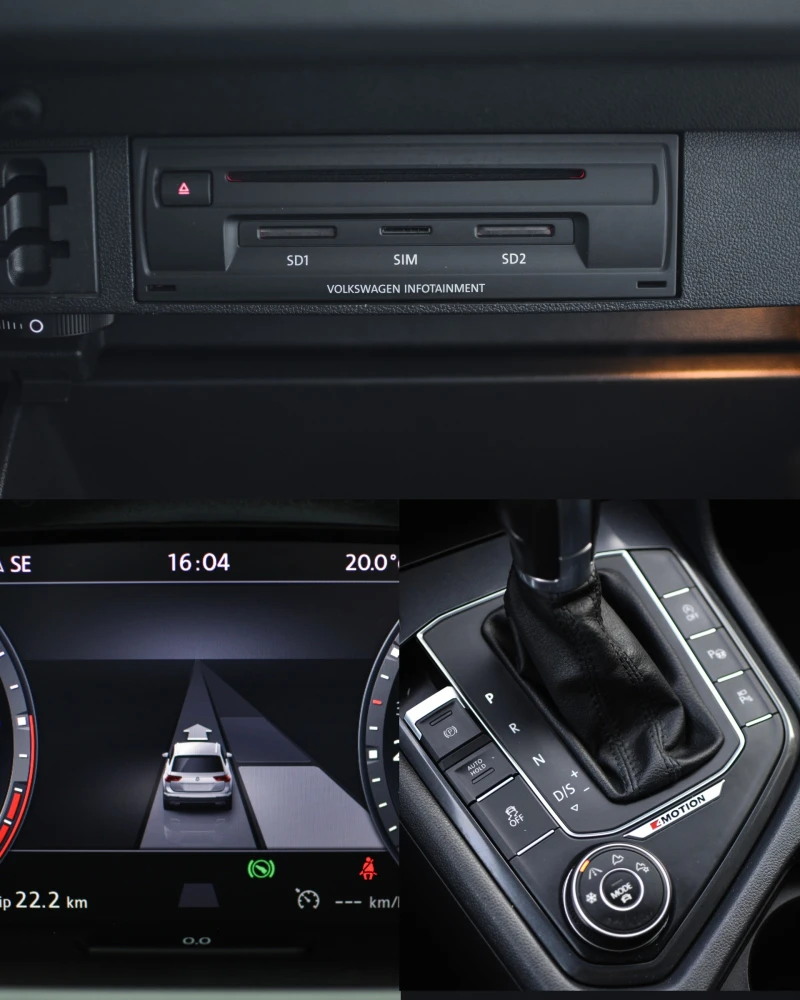 VW Tiguan R-Line* 4x4* 360*  Distronic* Digital* 190, снимка 14 - Автомобили и джипове - 52155548