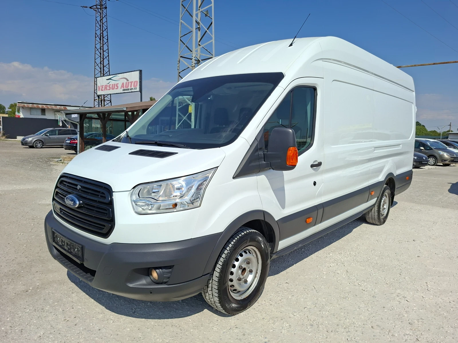 Ford Transit НАВИ/MAXI/125.000км/ТАХОГРАФ/L5H3/КЛИМАТИК, снимка 4 - Бусове и автобуси - 56197946