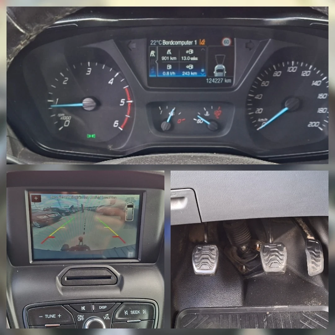 Ford Transit НАВИ/MAXI/125.000км/ТАХОГРАФ/L5H3/КЛИМАТИК, снимка 10 - Бусове и автобуси - 56197946