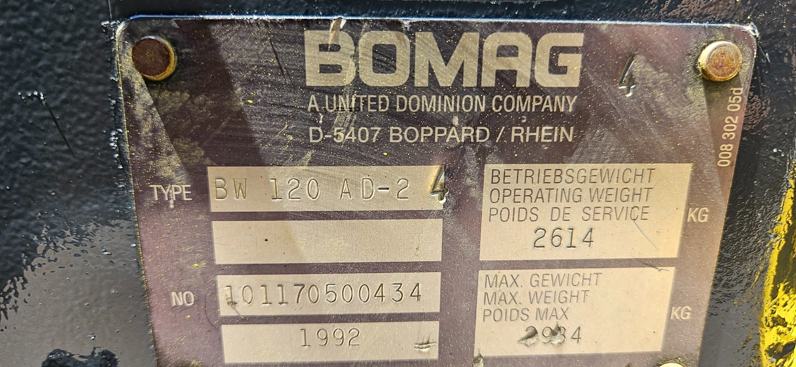 Валяк BOMAG BW 120 AD-2 - изображение 4