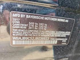 BMW 550 M550XI| B&W DIAMOND| HUD| ВАКУУМ| DISTRONIC, снимка 12