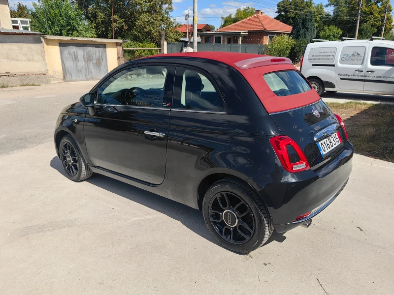 Fiat 500 500C 1.2 69к.с. автомат климатроник, снимка 5 - Автомобили и джипове - 51786740