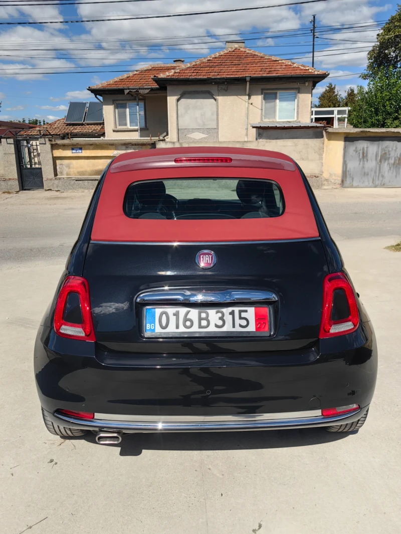Fiat 500 500C 1.2 69к.с. автомат климатроник, снимка 6 - Автомобили и джипове - 51786740