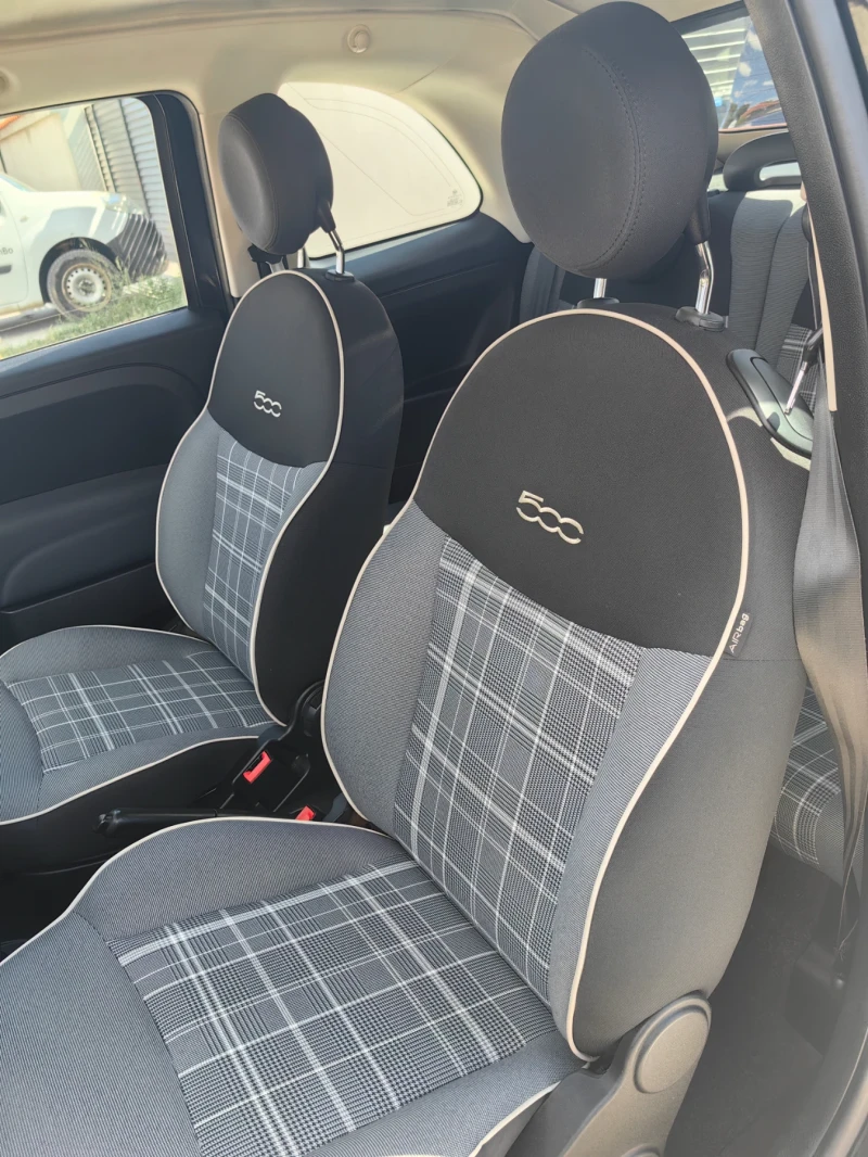 Fiat 500 500C 1.2 69к.с. автомат климатроник, снимка 11 - Автомобили и джипове - 51786740