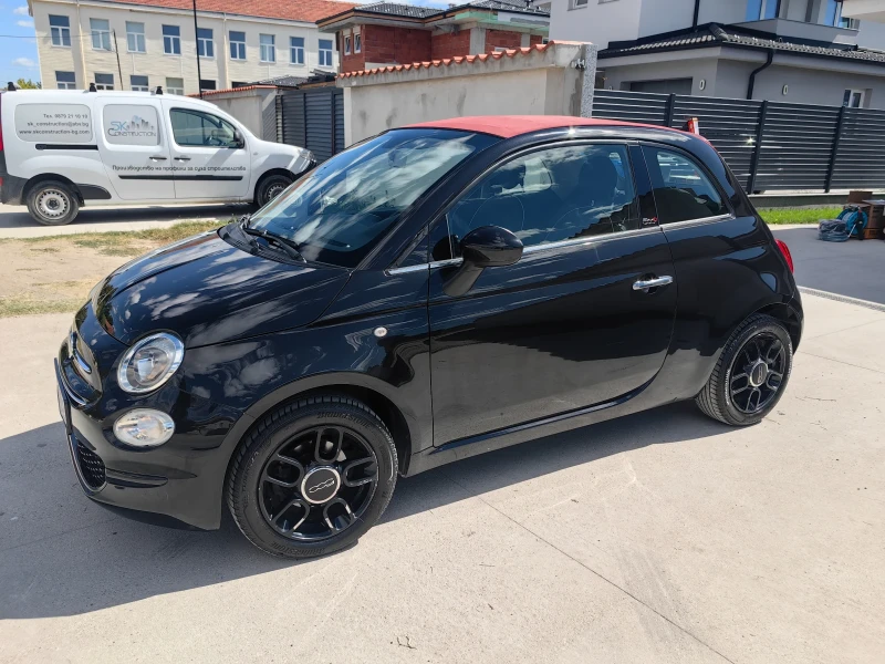 Fiat 500 500C 1.2 69к.с. автомат климатроник, снимка 4 - Автомобили и джипове - 51786740