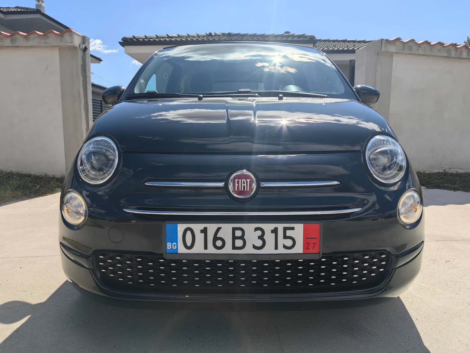 Fiat 500 500C 1.2 69к.с. автомат климатроник, снимка 1