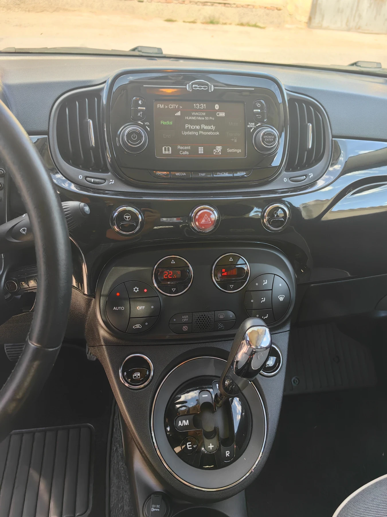 Fiat 500 500C 1.2 69к.с. автомат климатроник | Mobile.bg — изображение 12