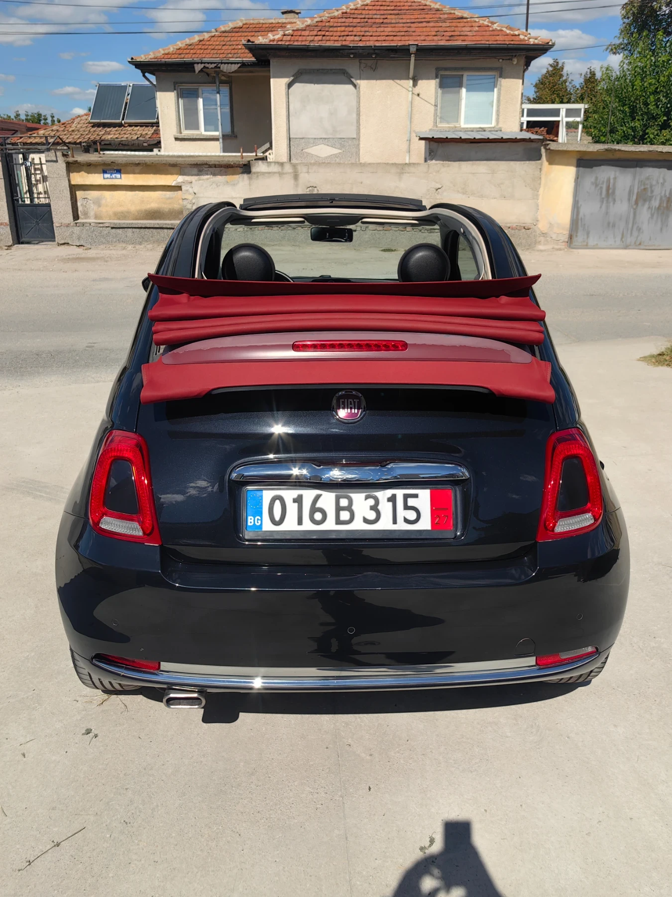 Fiat 500 500C 1.2 69к.с. автомат климатроник | Mobile.bg — изображение 16