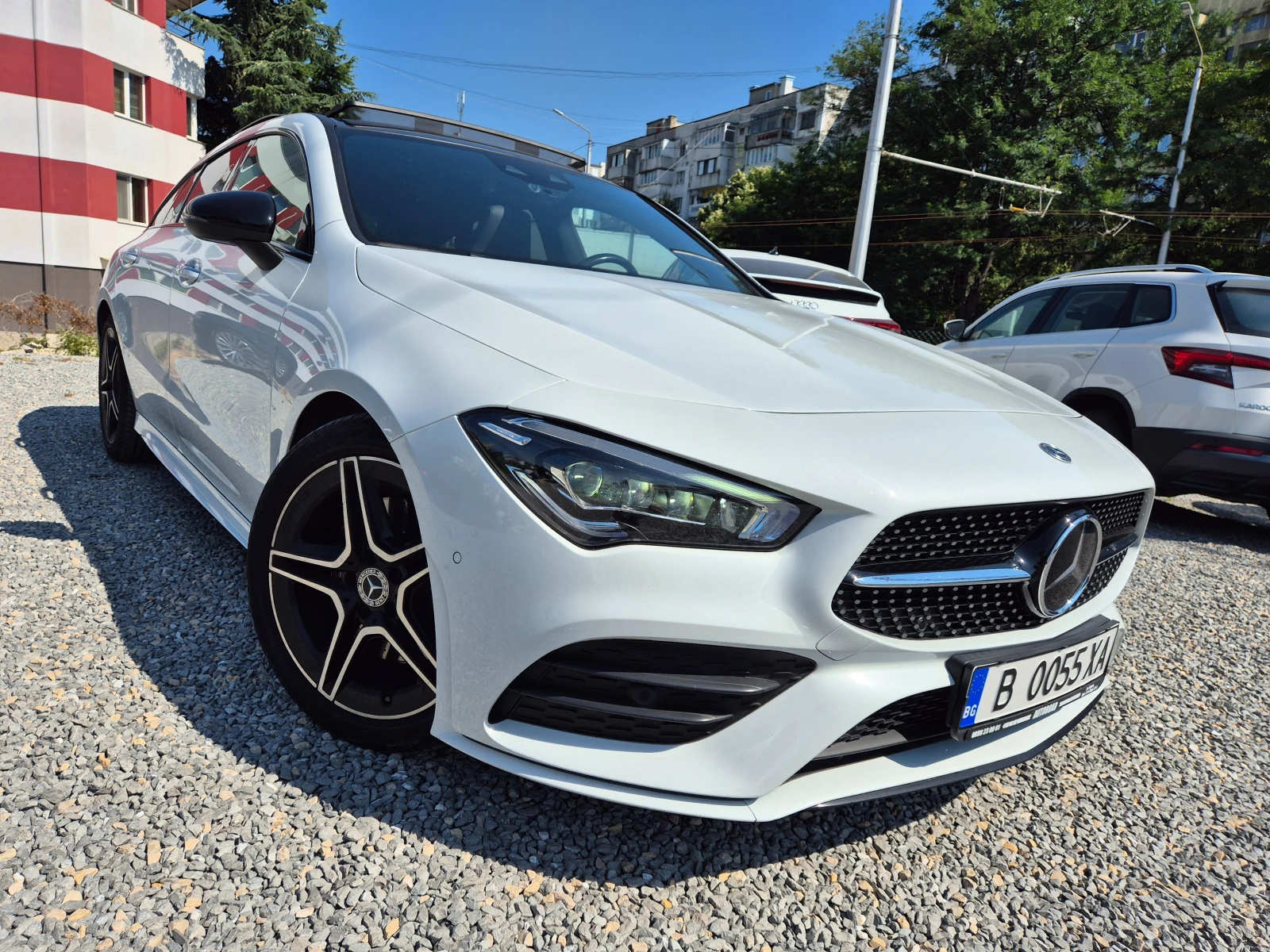 Mercedes-Benz CLA 200 AMG-PANORAM-PODGREV-AMBIENT-MEMORI, снимка 3 - Автомобили и джипове - 55564428