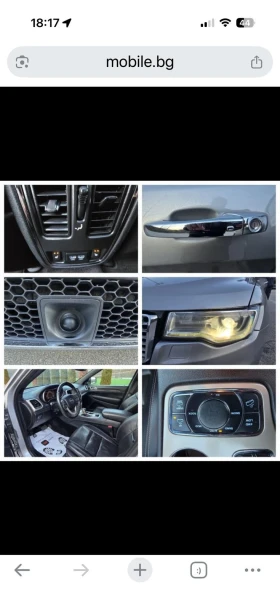 Jeep Grand cherokee Overland Топ състояние лизинг, снимка 12