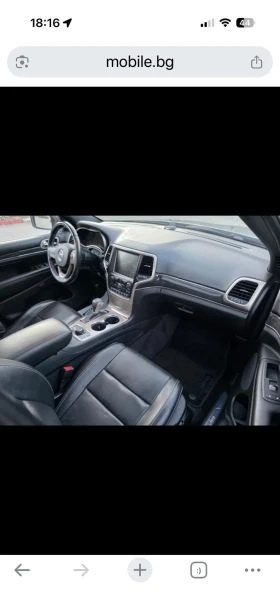 Jeep Grand cherokee Overland Топ състояние лизинг, снимка 10