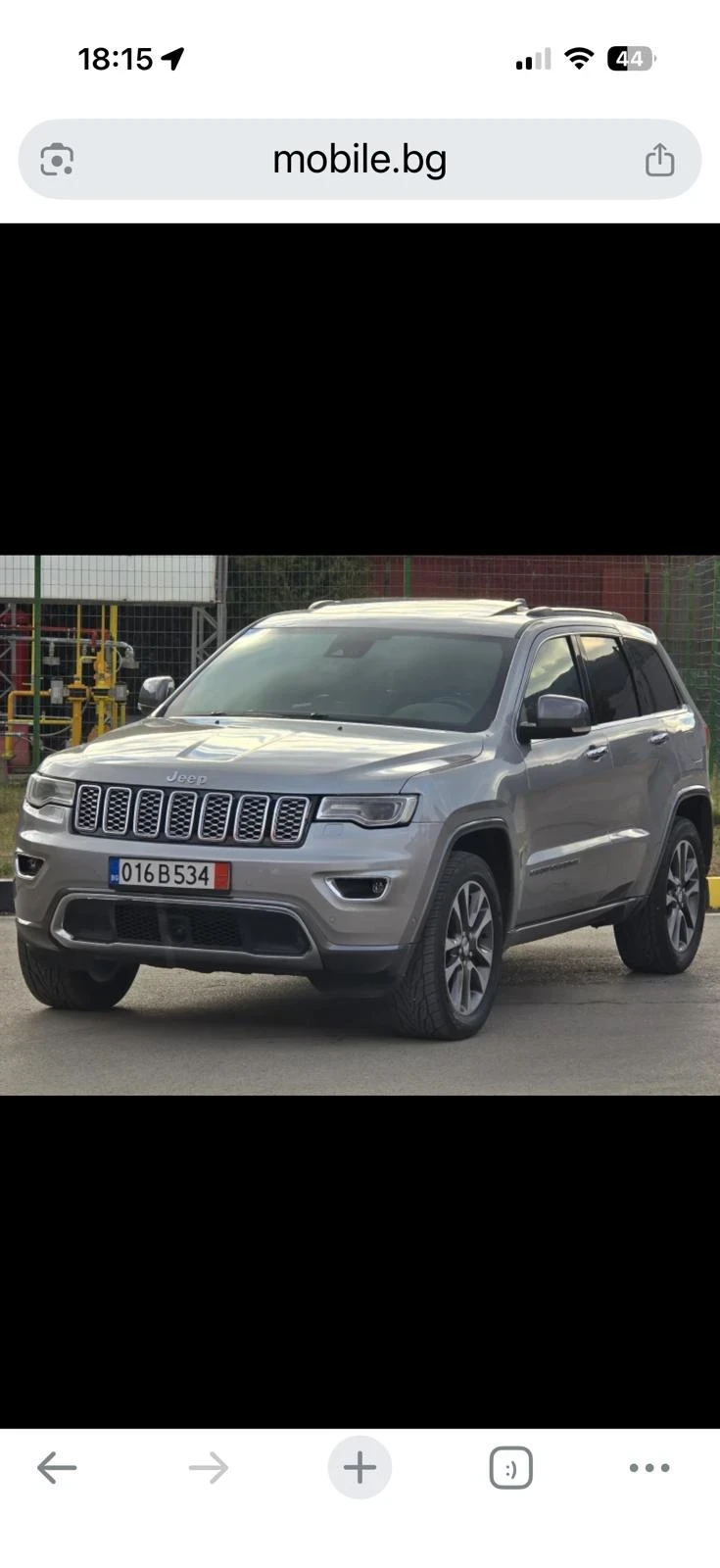 Jeep Grand cherokee Overland Топ състояние лизинг, снимка 6 - Автомобили и джипове - 56254837