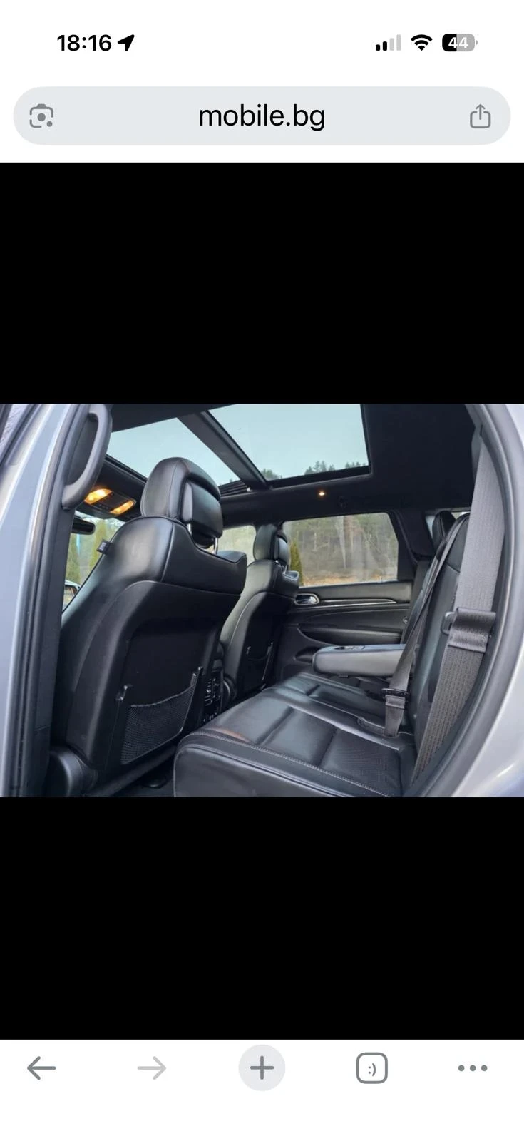 Jeep Grand cherokee Overland Топ състояние лизинг, снимка 7 - Автомобили и джипове - 56254837