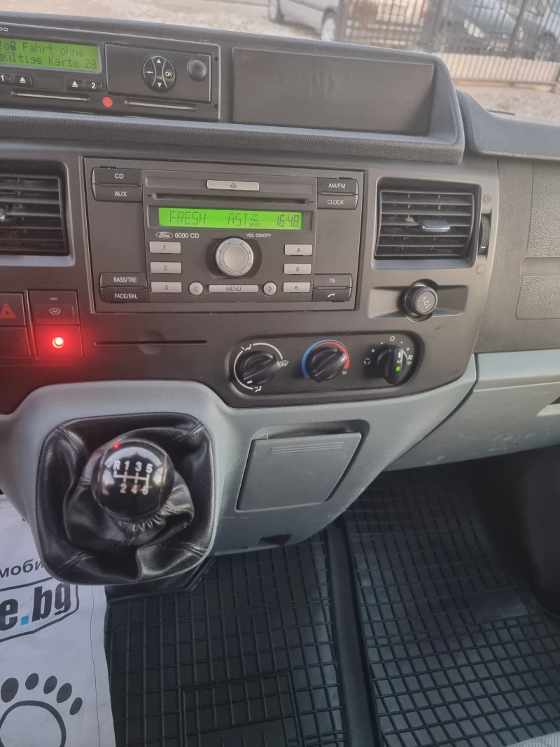 Ford Transit 2.4 tdci бордови + кран + 4х4+ климатик, снимка 13 - Бусове и автобуси - 48383033