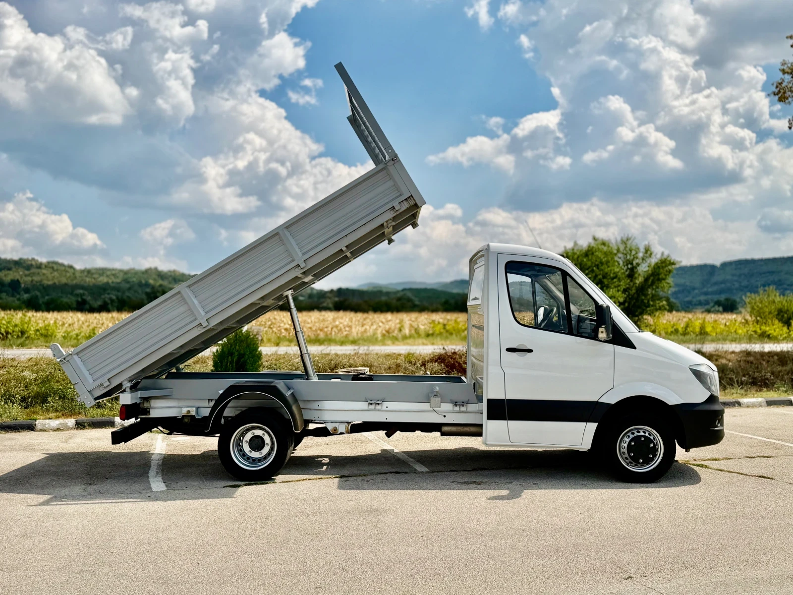 Mercedes-Benz Sprinter 316 САМОСВАЛ* КЛИМАТИК, снимка 4 - Бусове и автобуси - 55710475