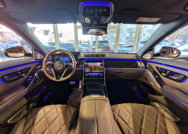 Mercedes-Benz S 680 MAYBACH/FIRST CLASS/EXCLUSIV/DESIGNO/MAGNO/TV/BURM, снимка 13 - Автомобили и джипове - 49431626