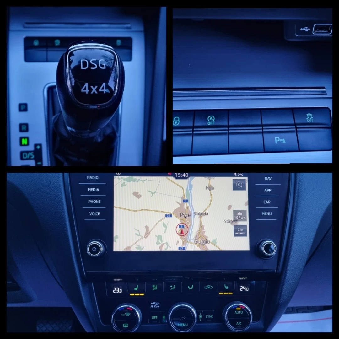 Skoda Octavia 2.0 TDI * 4  4* * DISTRONIC* * NAVI* * * | Mobile.bg   12