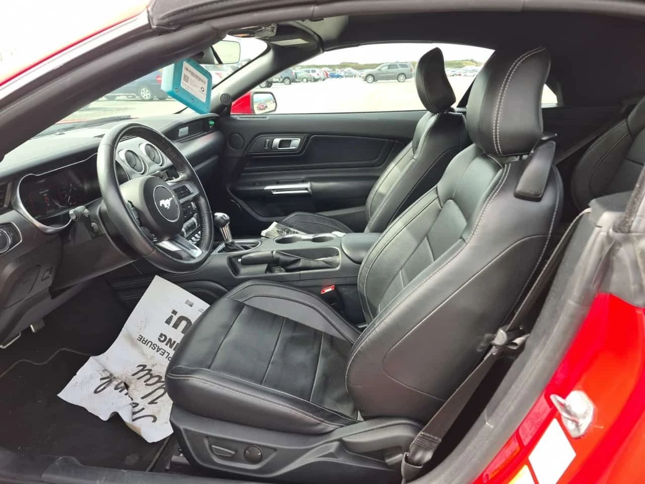 Ford Mustang * ECOBOOST PREMIUM * CARFAX * ЦЕНА ДО БГ, снимка 7 - Автомобили и джипове - 53999280