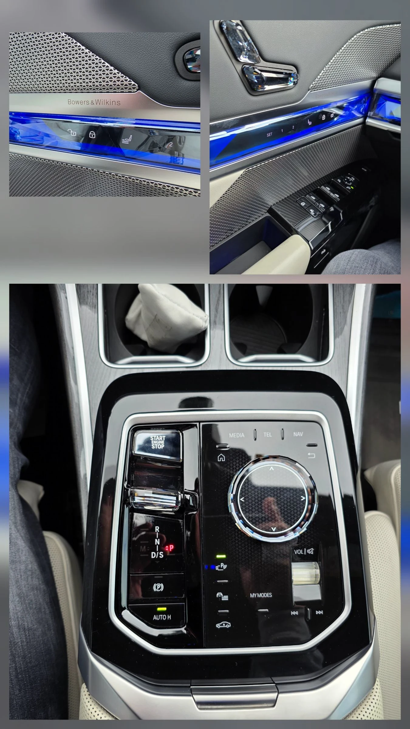 BMW 740 M-SPORT M760I-OPTIC Xdrive B&W EXSLUSIVE SHADOW , снимка 14 - Автомобили и джипове - 54233927