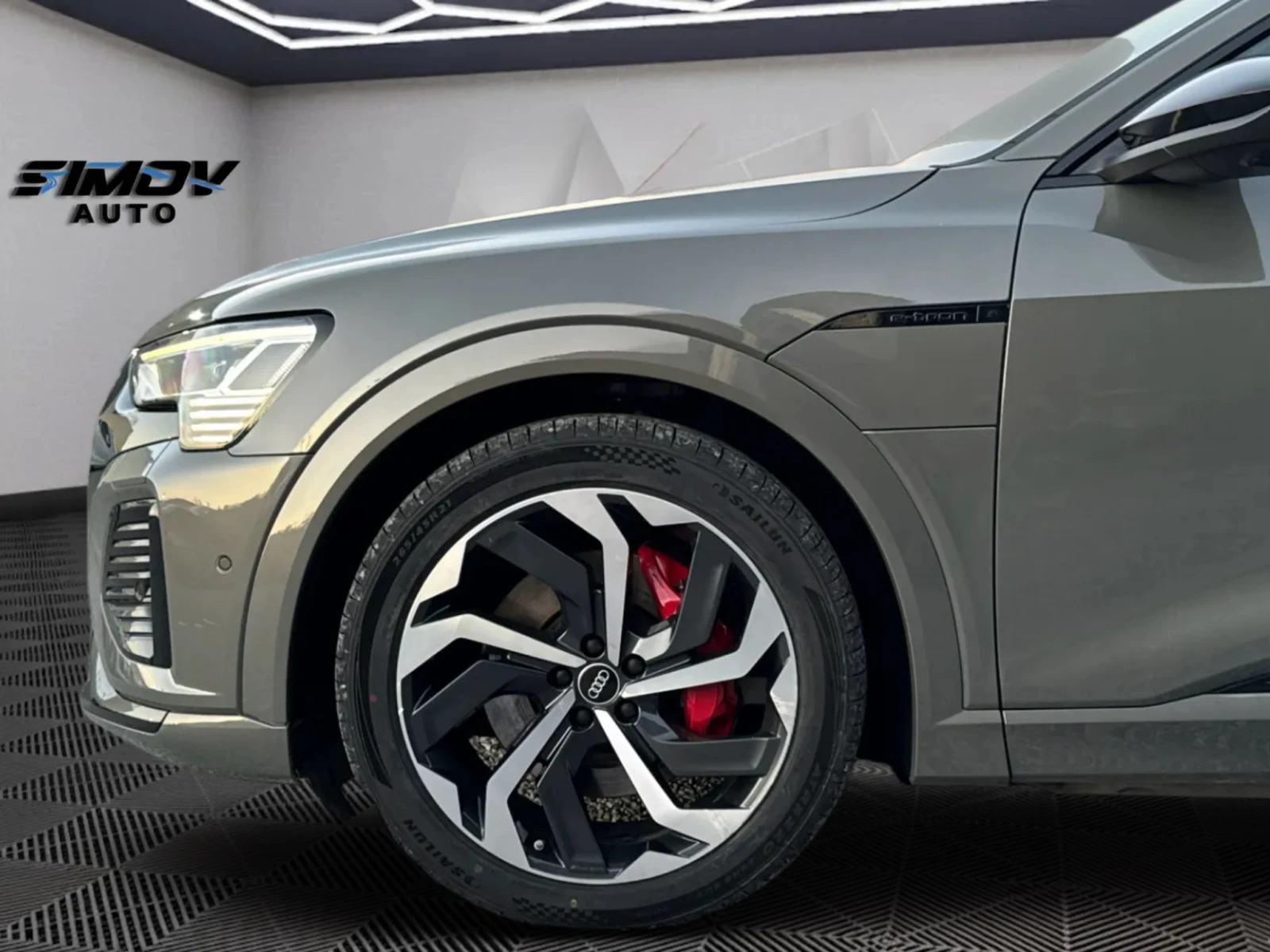 Audi E-Tron Q8 SPORTBACK S-LINE PLUS 114KWH 408КС. ПАНОРАМА, снимка 16 - Автомобили и джипове - 54705022