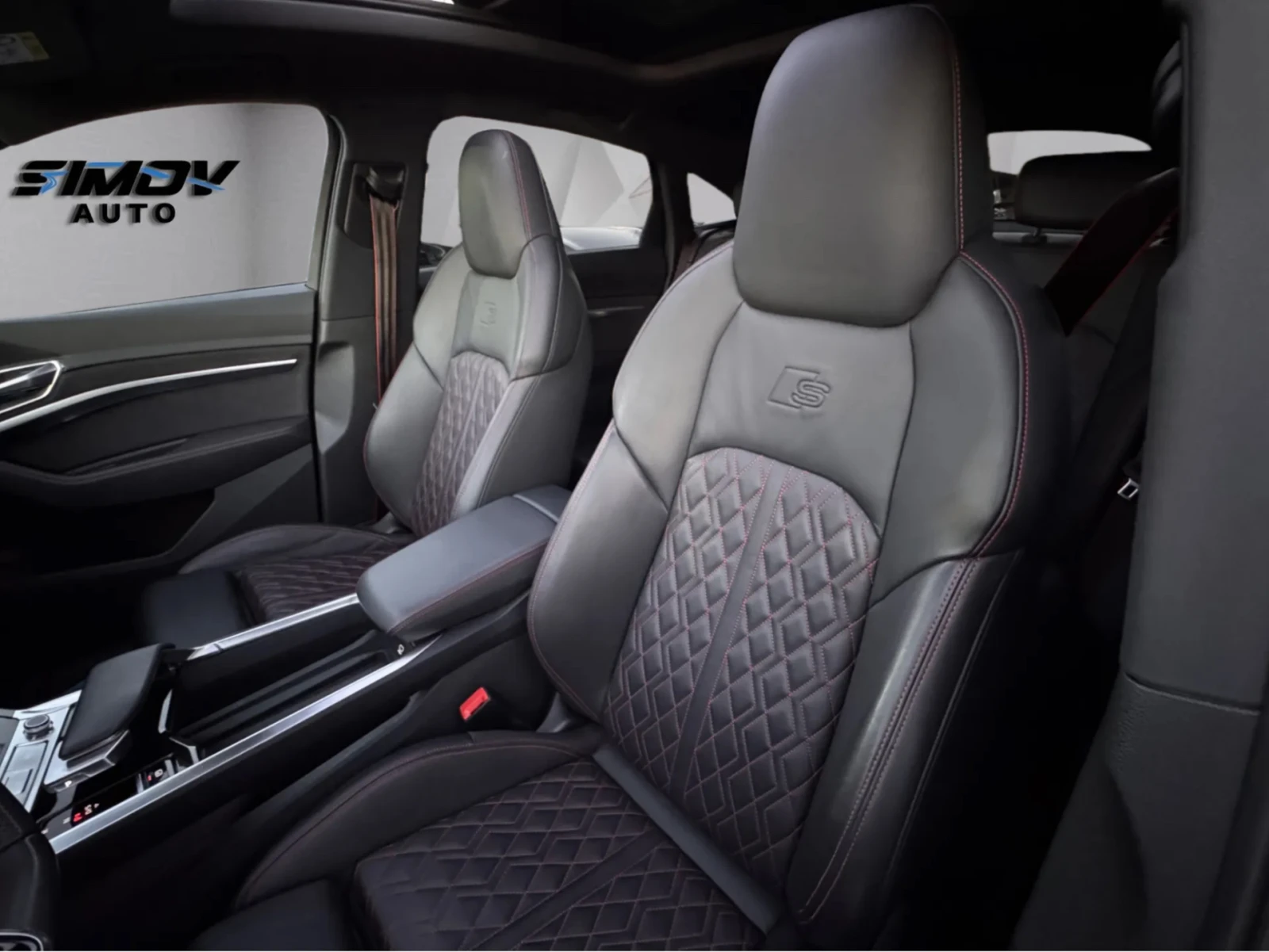 Audi E-Tron Q8 SPORTBACK S-LINE PLUS 114KWH 408КС. ПАНОРАМА, снимка 8 - Автомобили и джипове - 54705022