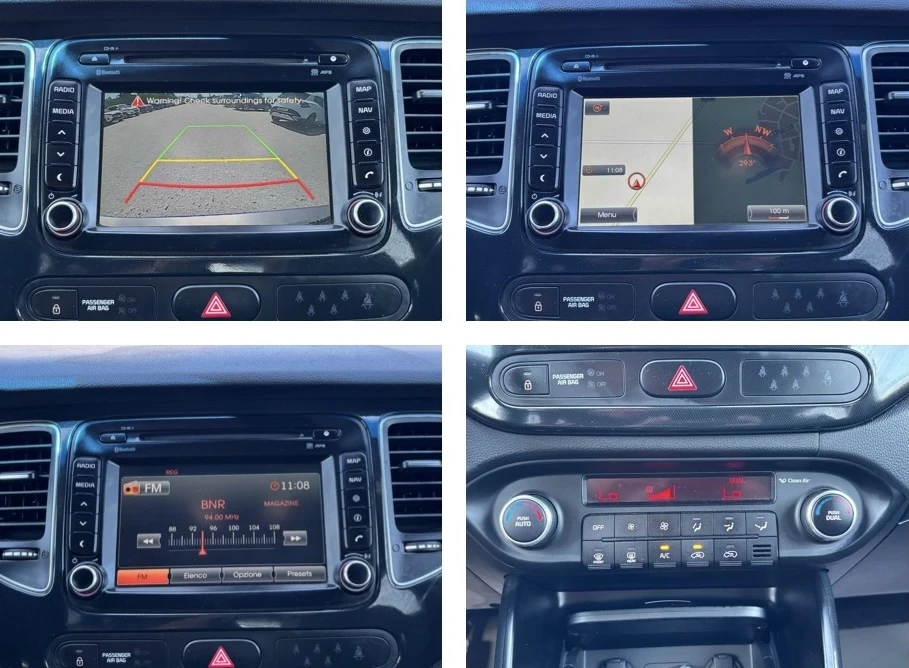 Kia Carens 1.7CRDI/7 МЕСТЕН/NAVI/PANO/, снимка 17 - Автомобили и джипове - 55219081