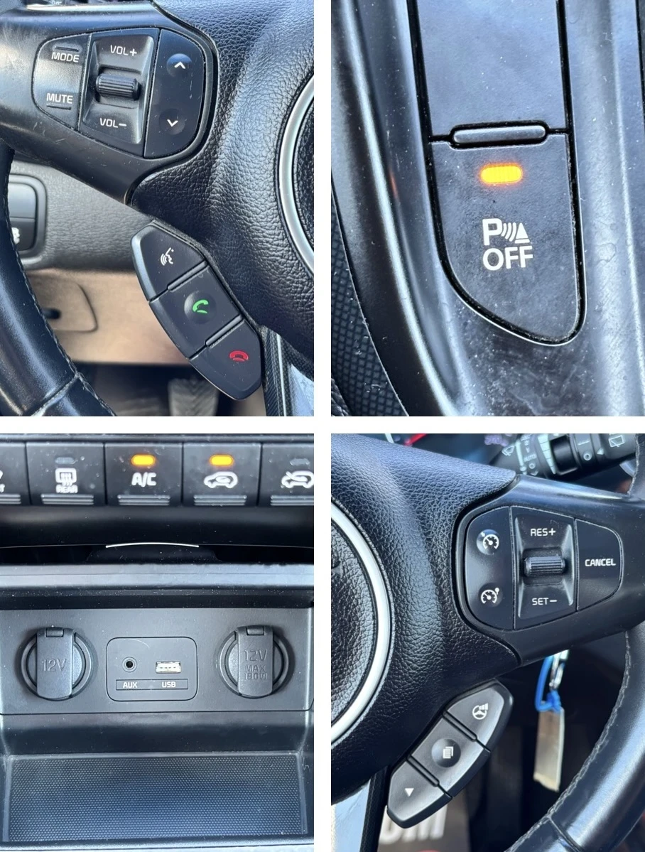 Kia Carens 1.7CRDI/7 МЕСТЕН/NAVI/PANO/, снимка 16 - Автомобили и джипове - 55219081