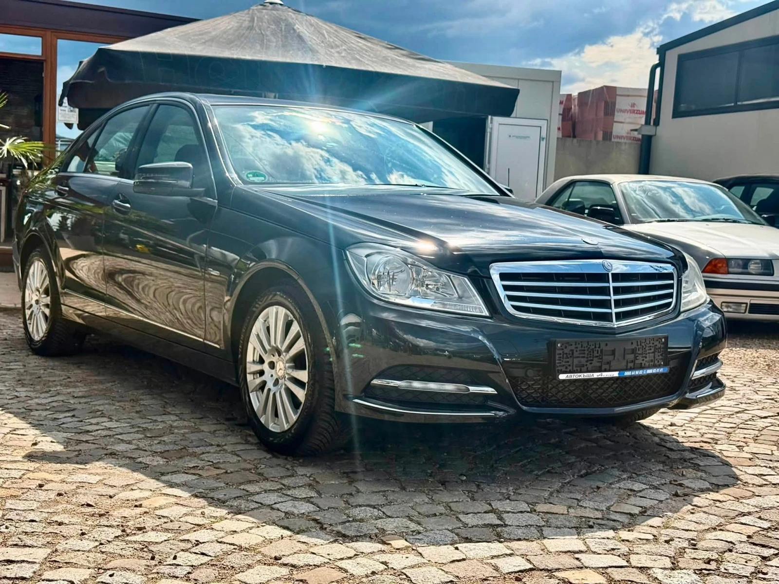 Mercedes-Benz C 180  АВТОМАТИК ОБСЛУЖЕН, снимка 7 - Автомобили и джипове - 55413315