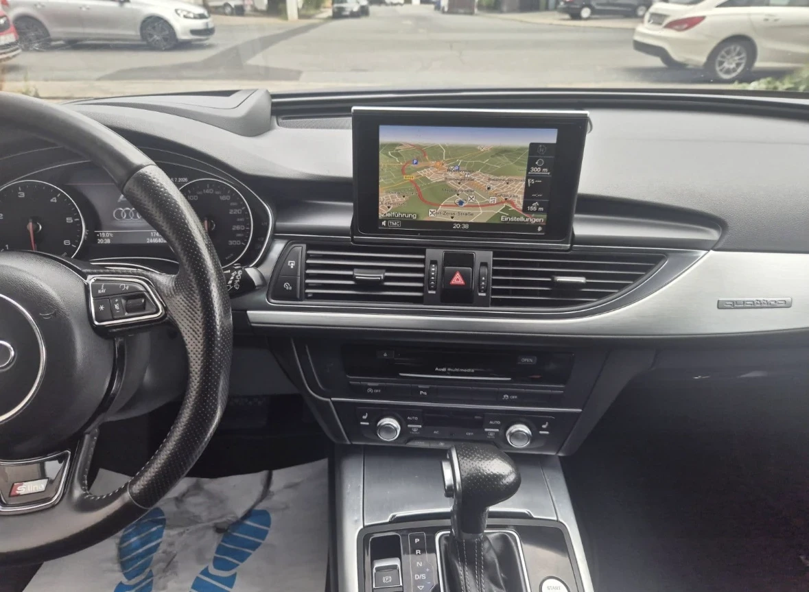 Audi A6 3xS-line/Night vision/HeadUp/Bose, снимка 8 - Автомобили и джипове - 55862927