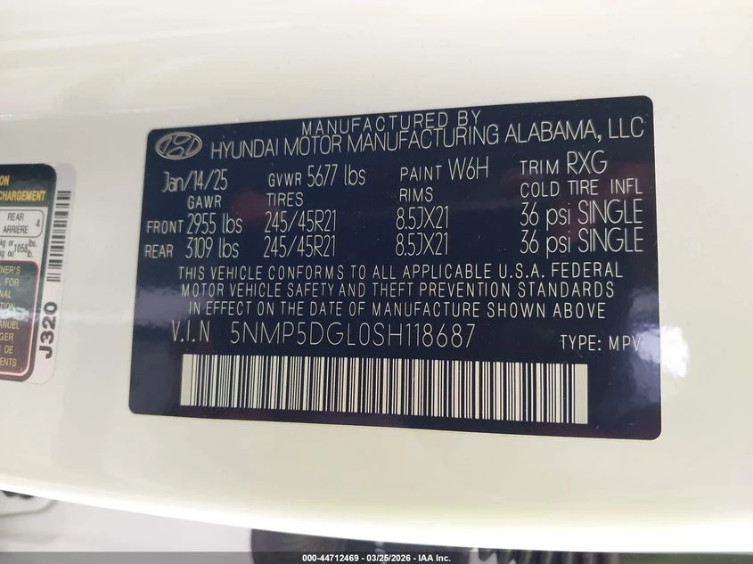 Hyundai Santa fe 2.5l Calligraphy, снимка 9 - Автомобили и джипове - 54669580