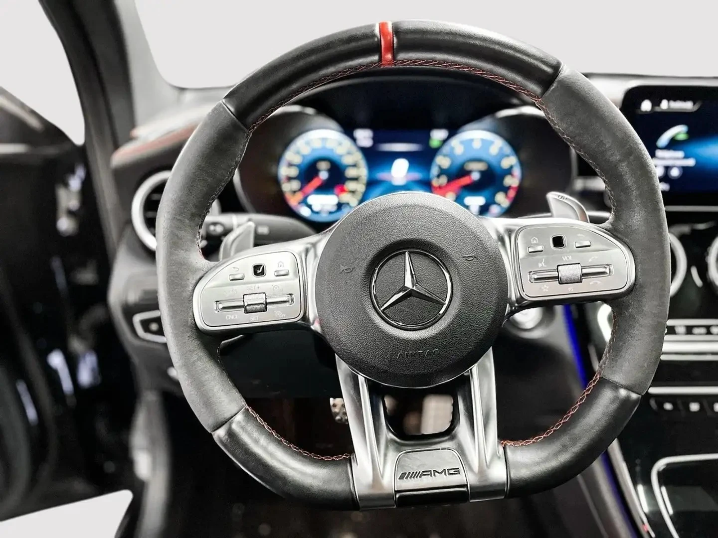 Mercedes-Benz GLC 43 AMG COUPE| MBUX Plus| AMG EXHAUST| 360, снимка 12 - Автомобили и джипове - 56077985