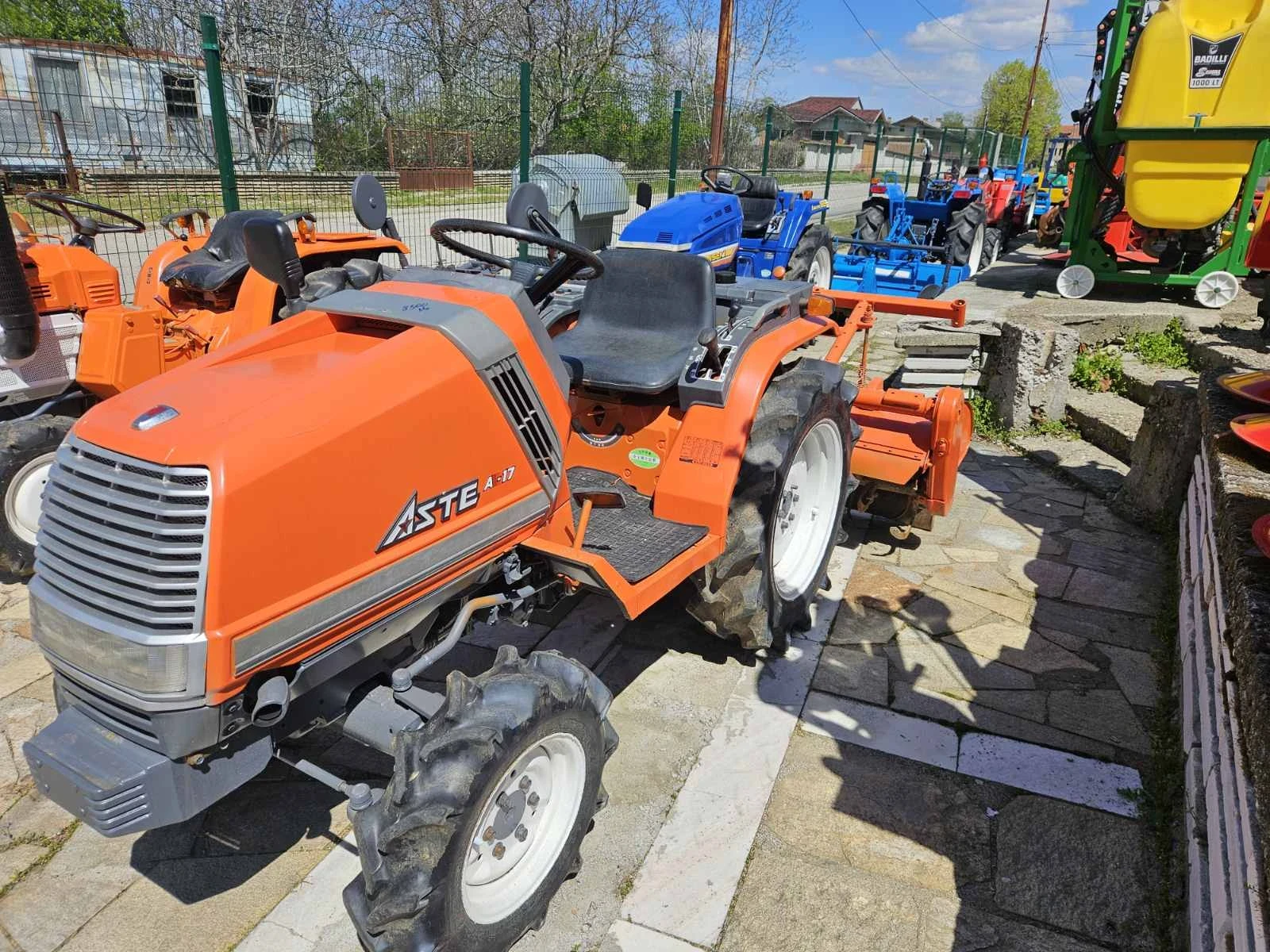 Трактор Yanmar KUBOTA-Aste A-17, 4x4, снимка 1