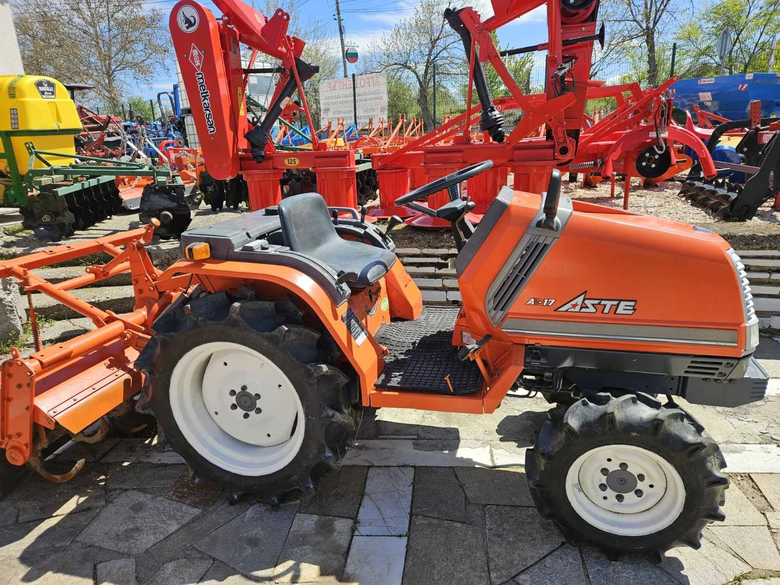 Трактор Yanmar KUBOTA-Aste A-17, 4x4 - изображение 5