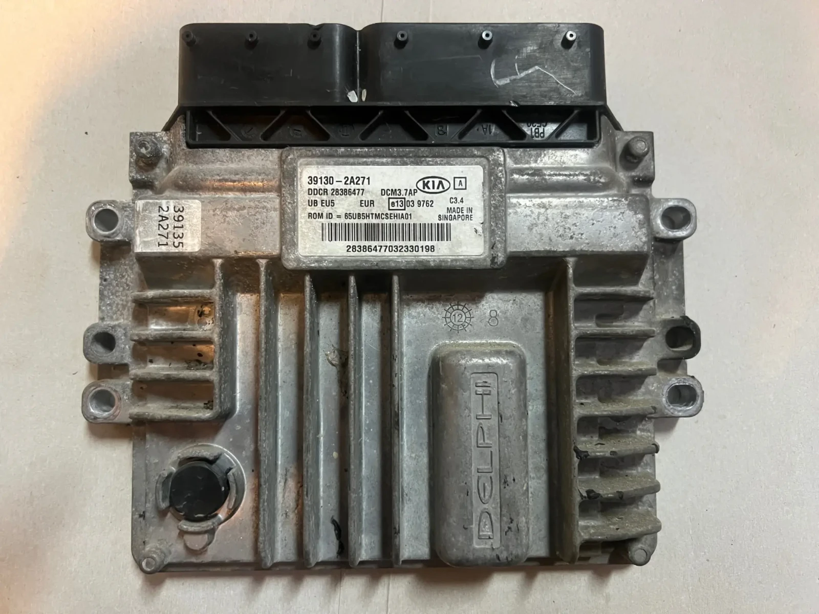 39130-2A271 KIA RIO III 1.1 CRDI Компютър двигател DCM3.7AP | Mobile.bg — изображение 1