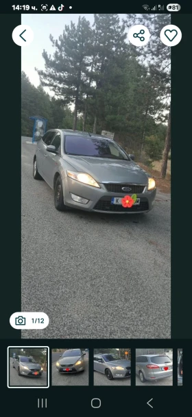 ����� �� �������� �� Ford Mondeo