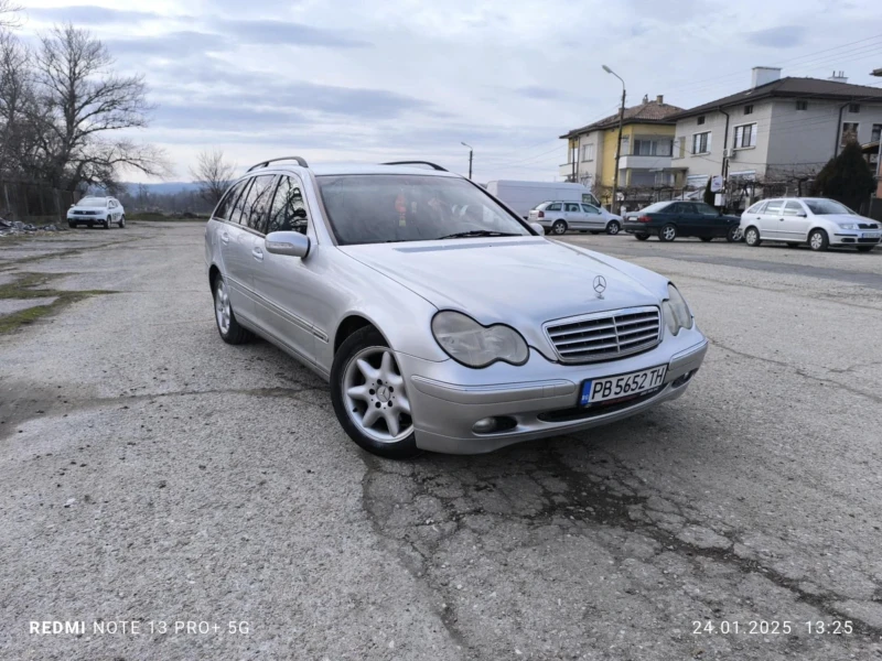 Mercedes-Benz C 180 1.8 Gas, снимка 1 - Автомобили и джипове - 48811351