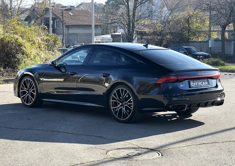 Audi S7 TDI/MATRIX/PANO/B&O/360/BLACK OPTIC/21/HEAD UP/, снимка 4 - Автомобили и джипове - 52401614