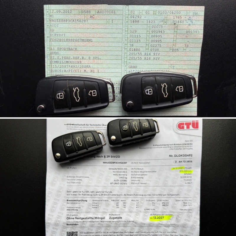 Audi A3 2.0TDI* АВТОМАТИК* СЪС СЕРВИЗНА КНИЖКА, снимка 16 - Автомобили и джипове - 53454162