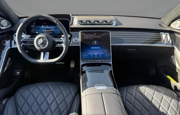 Mercedes-Benz S 580 Long 4Matic = AMG Line = Exclusive Гаранция, снимка 10 - Автомобили и джипове - 54760979