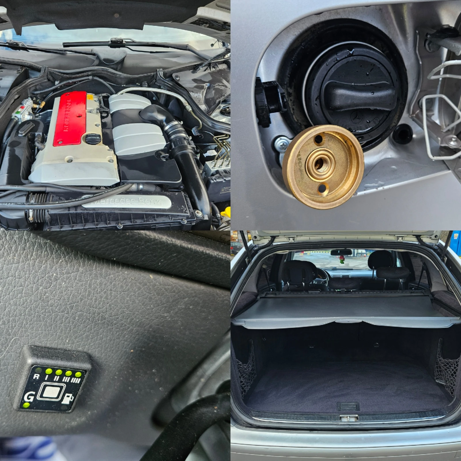 Mercedes-Benz C 200 GAZ/AMG/NAVIG/COMPRESOR | Mobile.bg   15