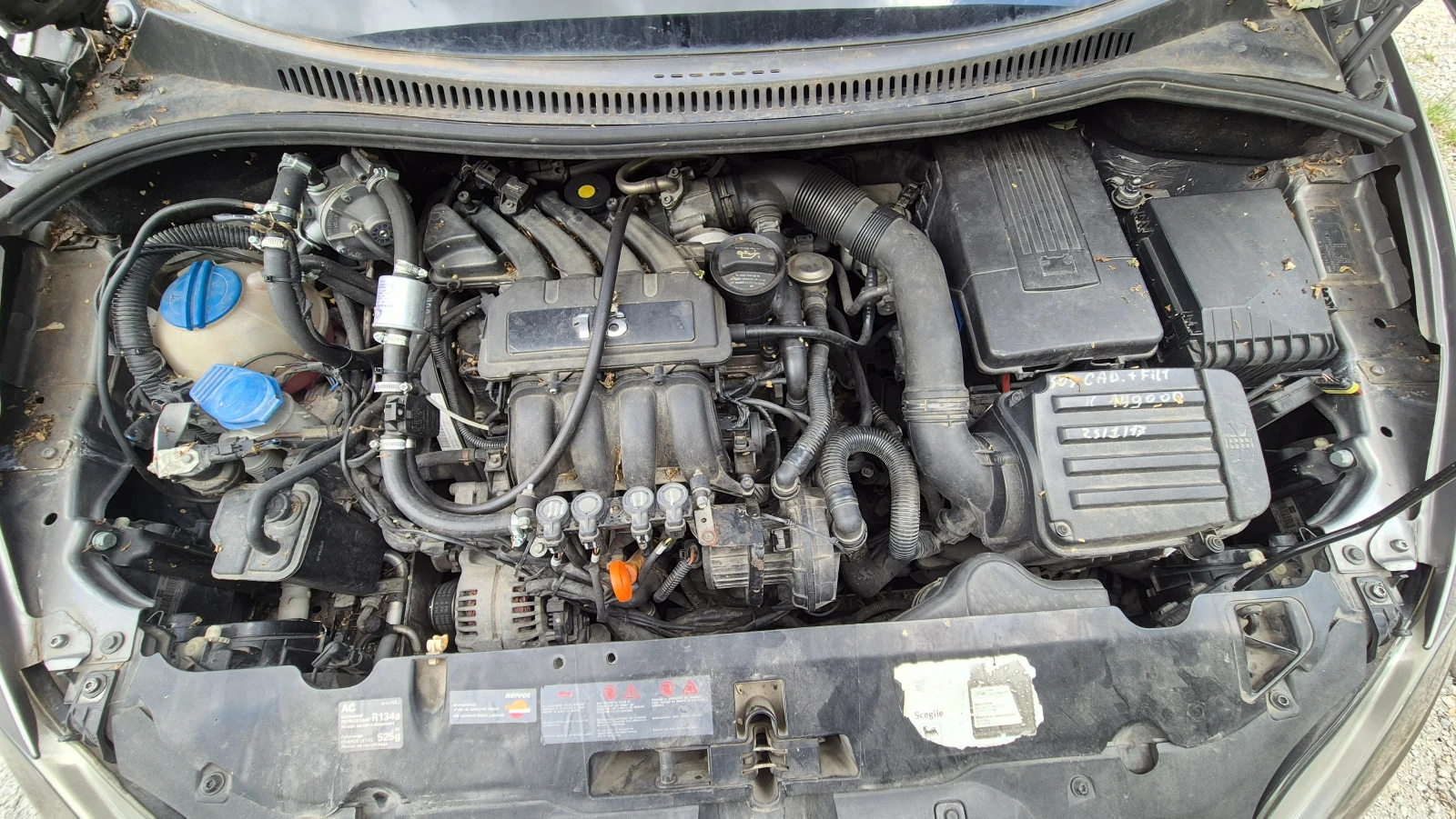 Seat Altea 1.6 Газ/Бензин, снимка 13 - Автомобили и джипове - 54753376
