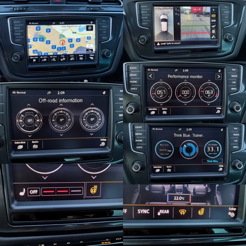 VW Tiguan 2.0TDI 190* R-LINE* 4MOTION* 360* PANO* DYNAUDIO* , снимка 16 - Автомобили и джипове - 53405861