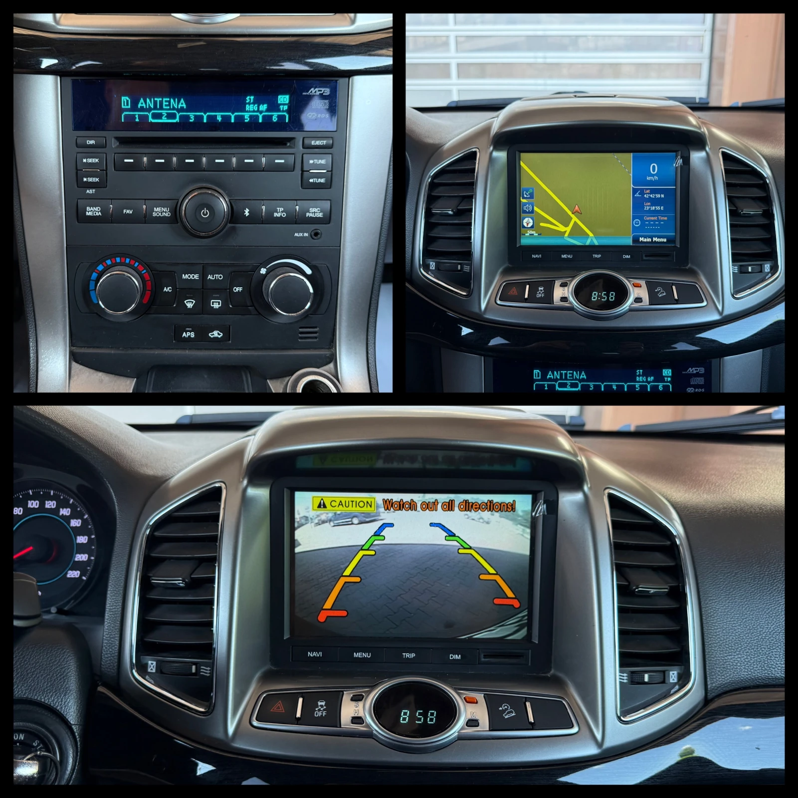 Chevrolet Captiva 2.2D 6 МЕСЕЦА ГАРАНЦИЯ ИЛИ 5000КМ СЕРВИЗНА ИСТОРИЯ, снимка 12 - Автомобили и джипове - 54869373