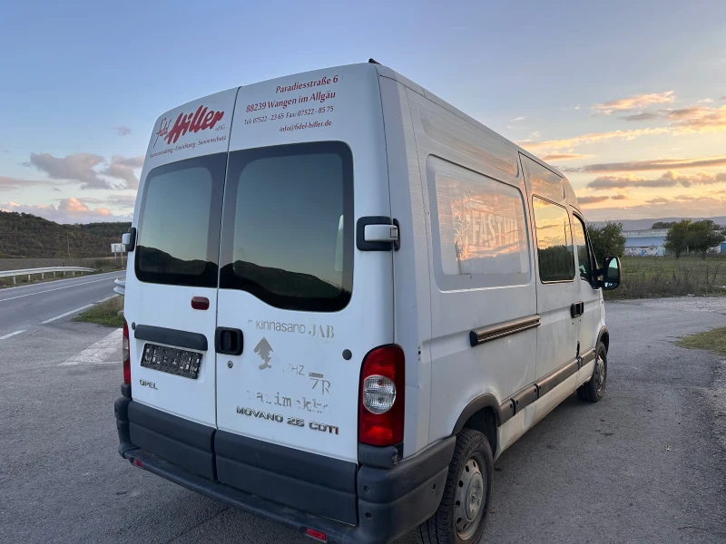 Opel Movano 2.5 cdti, снимка 3 - Бусове и автобуси - 52354922